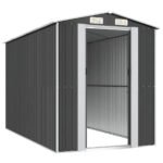caseta de jardín metal antracita 6.85m² MKR00008317175 – Image 2