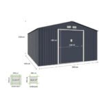 caseta de jardín metal Archer Saturne MKR00015186507 – Image 4