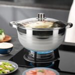 Batterie Marmites Acero inoxidable Cheffinger Gris – Image 3