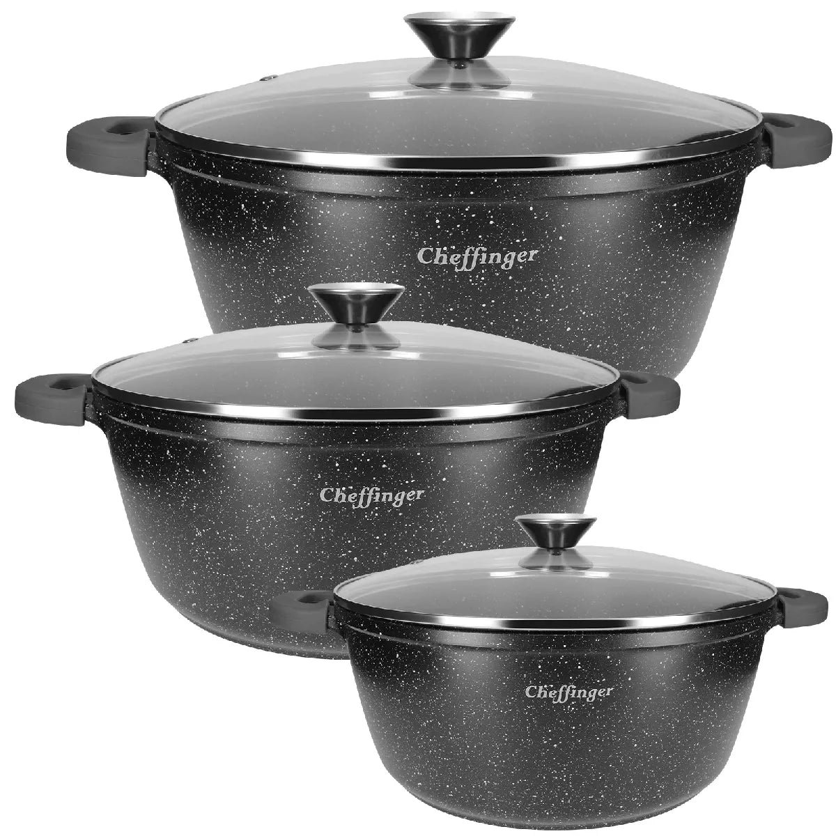 2025c26b362f4e4abd71543369fd1d7d.jpg Olla Aluminio 28cm Cheffinger Negro – Image 1