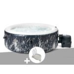 Kit spa hinchable Intex PureSpa Galaxie Rond burbujas 4 Places MKR00014316439