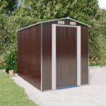 caseta de jardín metal vidaXL MKR00000010325