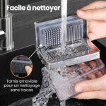 Prensa de ajos acero inoxidable 2-en-1 Gourmet Easy acero inoxidable – Image 4