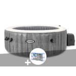 Kit spa hinchable Intex PureSpa Baltik Rond burbujas 6 Places MKR00014316459