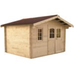 caseta jardín madera Habrita NAN3530.02N MKR00000007996