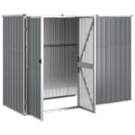 caseta jardín metal gris MKR00008363900