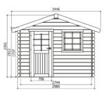 caseta jardín madera Solid Sologne MKR00000006854 – Image 3