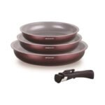 Set de 3 sartenes Arthur Martin Violeta