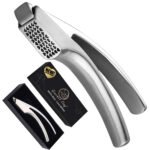 Prensa de ajos acero inoxidable Édition Cœur Gourmet Easy acero inoxidable
