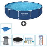 piscina tubular redonda Bestway Steel Pro MKR00011655892