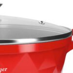 Olla Aluminio 28cm Cheffinger Rojo – Image 4