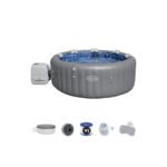spa hinchable Bestway Lay-Z-Spa Santorini HydroJet Rond 7 Places MKR00014811946