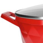 Olla Aluminio 28cm Cheffinger Rojo – Image 5