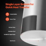 Olla Acero inoxidable 50cm Vevor Plateado – Image 4