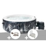 Kit spa hinchable Intex PureSpa Galaxie Rond burbujas 4 Places MKR00014316502