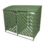 Cache Poubelle madera Monstershop verde Sauge MKR00001206029 – Image 2