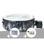 Kit spa hinchable Intex PureSpa Galaxie Rond burbujas 4 Places MKR00014316465