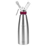 Sifón profesional de acero inoxidable 1L Gobel Gris