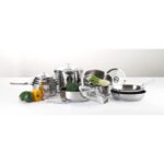 Sartén de acero inoxidable 20cm Eclipse Cuisinox Acero inoxidable – Image 3