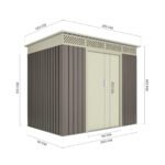 caseta jardín metal Wasabi G01ME0014 MKR00009959111 – Image 4