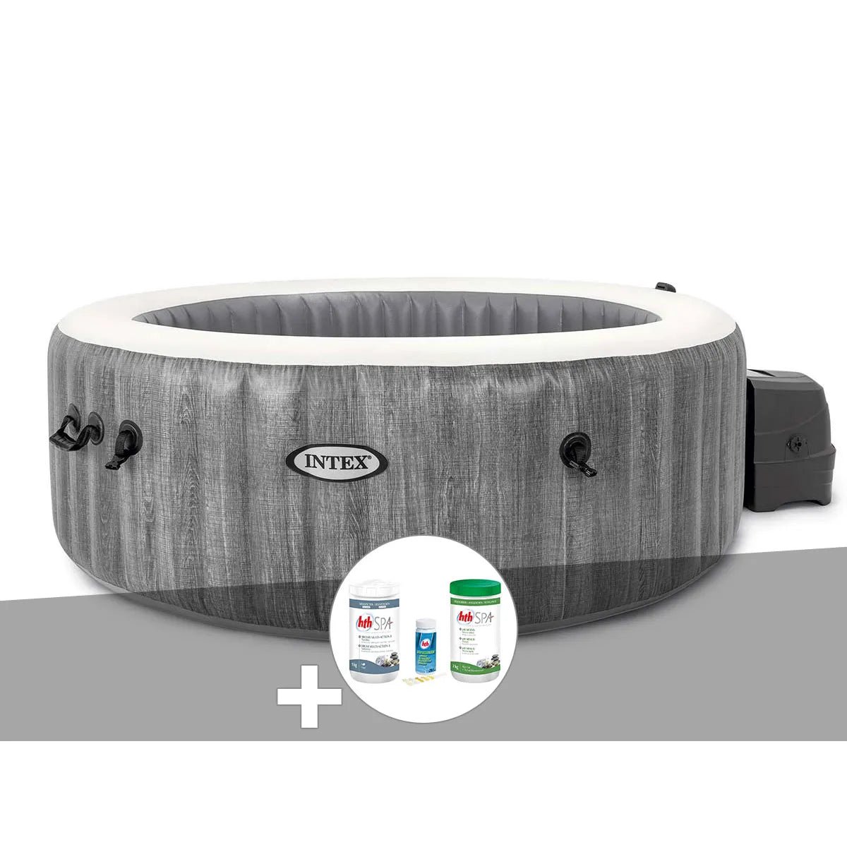 8cd6a390fc5f42d58b0e24b74777fe92.jpg Kit spa hinchable Intex PureSpa Baltik Rond burbujas 6 Places MKR00014316519 – Image 1