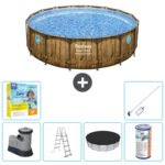 piscina tubular redonda Bestway Power Steel Swim Vista MKR00011655917