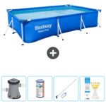 piscina tubular rectangular Bestway Steel Pro MKR00011655897