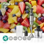 batidora de mano Plongeant Nedis Aluminium KAHB400CAL – Image 8