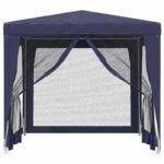 Tente De Fête metal PEHD vidaXL 319222 MKR00007582698 – Image 3