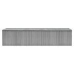 caseta de jardín metal acero Galvanisé gris MKR00008324441 – Image 2