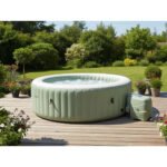 spa hinchable Intex PureSpa Olive Rond burbujas 6 Places MKR00014313944 – Image 4