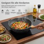 Sartén honda Granit con Tapa YASHE Gris – Image 4