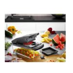 Cortador de verduras y patatas fritas acero inoxidable Treppo GEFU Negro 89471 – Image 4