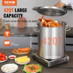 Olla Acero inoxidable 35cm Vevor Acero inoxidable – Image 2