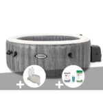 Kit spa hinchable Intex PureSpa Baltik Rond burbujas 6 Places MKR00014316444